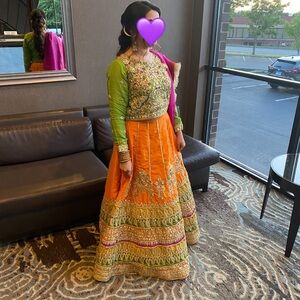 Colorful lehenga